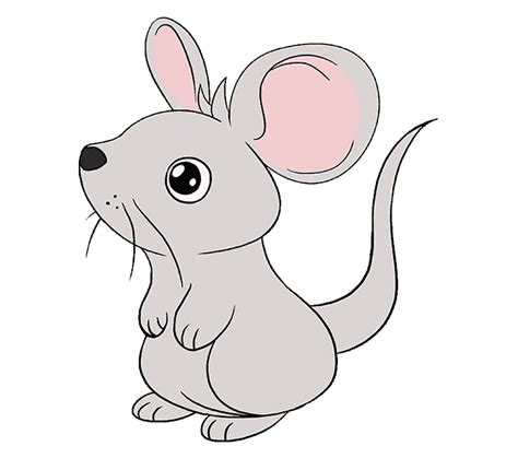 mouse cartoon drawing